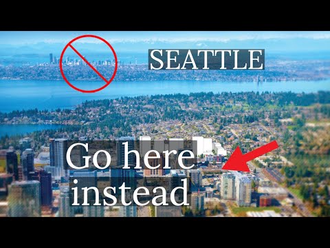Don't Go to Seattle - Go Here Instead! Bellevue, Washington Travel Vlog