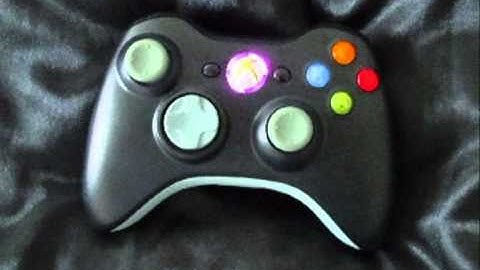 Blackops modded xbox 360 controller Pink LED