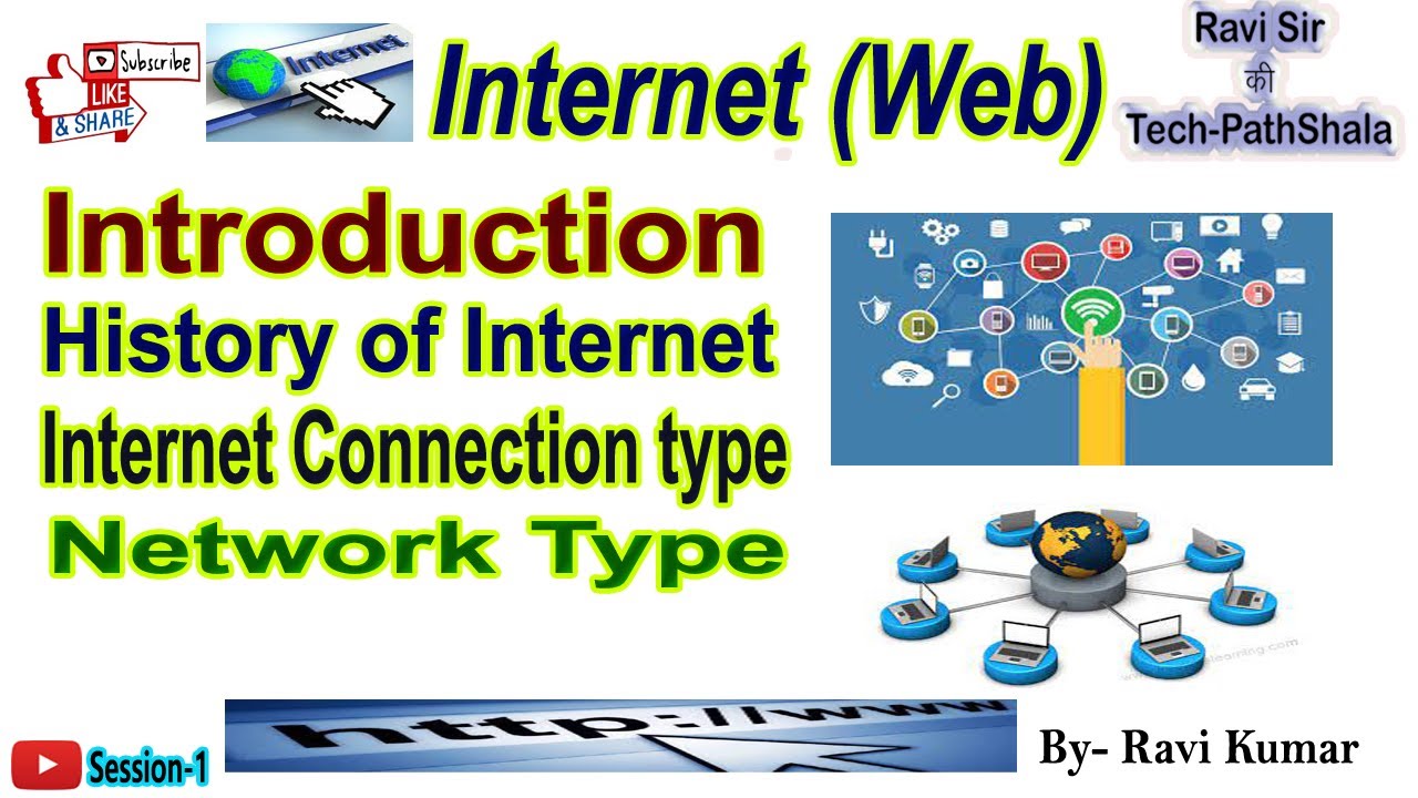 Internet Conection Introduction Introduction about Internet, History of Internet, Internet connection ...
