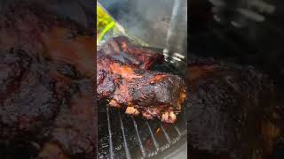 Ribs On The Big Green Egg