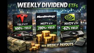 Top Weekly US Dividend ETFs to Buy | MSTY | TSLY |  NVDY