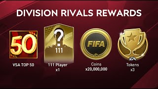 I Got FREE PRIME ICON, FREE COINS & More from DIVISION RIVALS REWARDS FIFA MOBILE 23