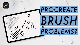 PROCREATE BRUSH PROBLEMS (7 easy fixes you need to know!) screenshot 5