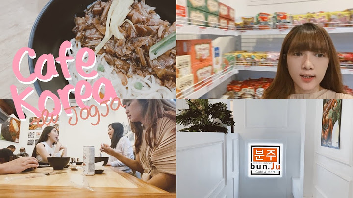 Restoran Makanan dan Jajanan Korea di Yogyakarta Bunju Cafe & Mart