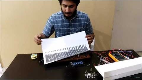 Paper Piano using arduino