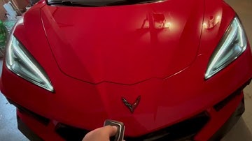 C8 Corvette Key Fob Battery Change