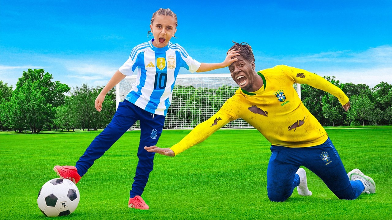 Kid Messi vs 20 Year Old Footballers