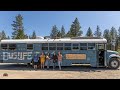 Solo Mom w/ 4 Kids in Incredible Adventure Bus - Community and Travel