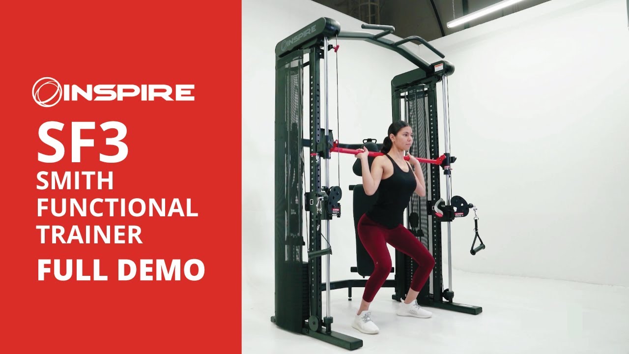 Inspire Fitness SF3 Smith Functional Trainer Full Demo 