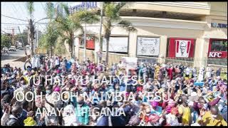 BABA NATOA MOYO WANGU  ULIYOTENDA TENDA SASA NAMWIMBIA YESU ANAYENIPIGANIA.