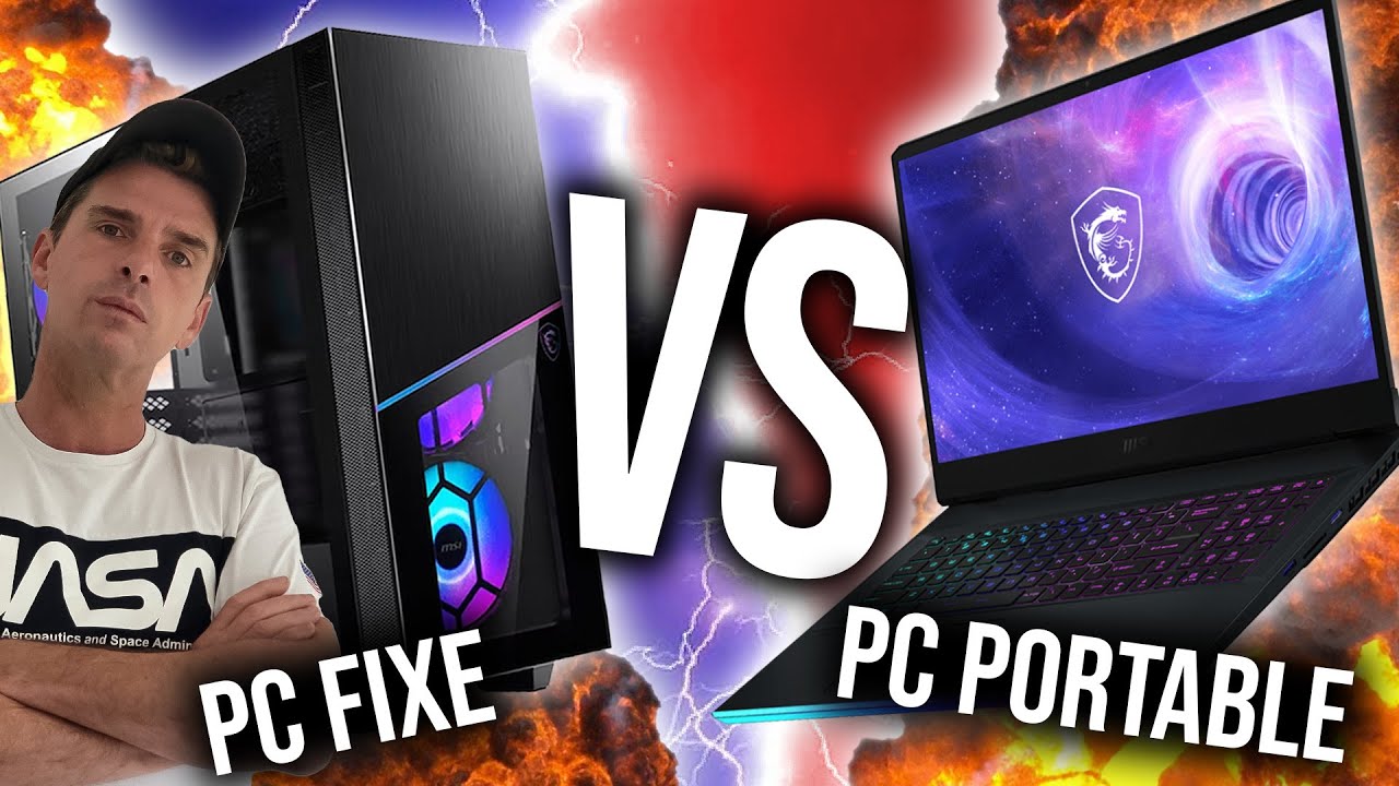 PC Portable GAMER VS PC GAMER Fixe ?? - YouTube