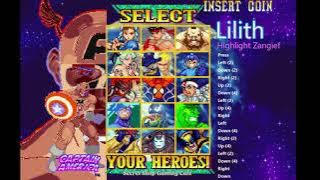 How To Unlock Secret Characters in Marvel Vs Capcom