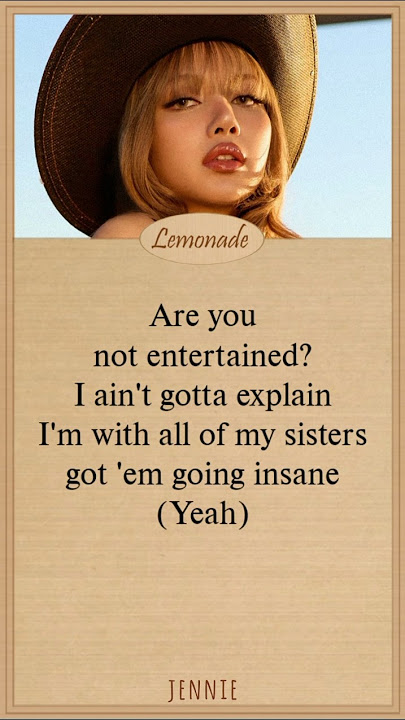 BLACKPINK JUMP LYRICS| jennie lisa jump rap part lyrics #blackpink #jenlisa #jennie #lisa #jump