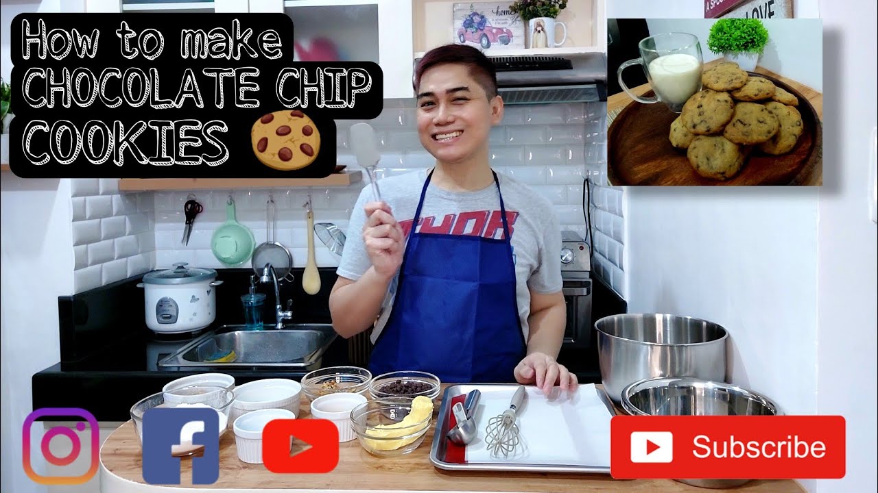 How to make CHOCOLATE CHIP COOKIES #ChocolateChipCookies