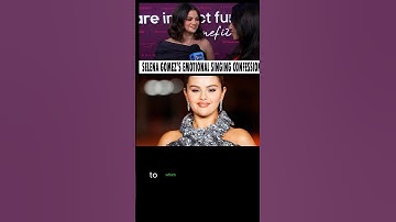 Thumbnail of Selena Gomez Makes Personal Admission About Singing Career  #selenagomez  #singingcareer  #musicnews