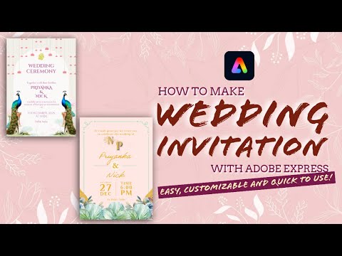 Create Stunning Wedding Invitations with Templates | Adobe Express
