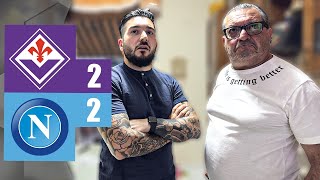 INUTILE!!! FIORENTINA-NAPOLI 2-2 PAREGGIO CHE NON SERVE A NIENTE.