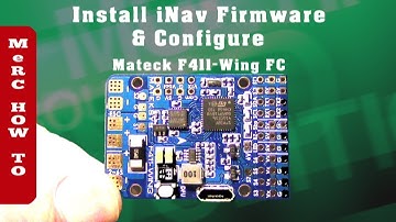 Matek F411 Wing Flight Controller - iNav Firmware & Configuration RC Airplane Setup (Full Flash)