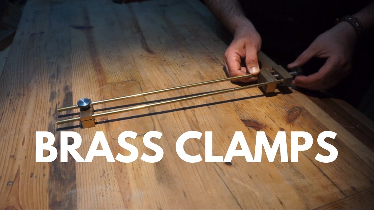 SHOP MADE BRASS CLAMPS