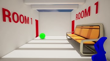 Impossible space: Endless looping corridor & switching rooms - Unreal Engine