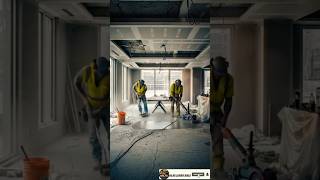 Old Room to Luxury Dining Room Transformation😱 #interiordesign #homerenovation #epoxy#flooring