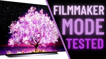 LG C1/CX - Is Filmmaker Mode ACCURATE out of the box?