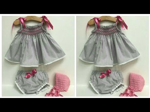 newborn baby frock design