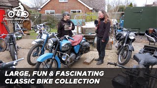 Classic Bike Collector - Julie & Rick's big British bike collection