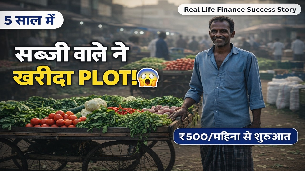 सब्जी वाले ने 5 साल में खरीदा शहर में प्लॉट! | Real Life Finance Success Story | Money Gatha India |