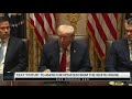 Trump said the U.S. may take a short-term economic hit to fix structural issues