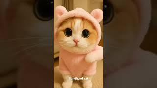 “Big eyes, popo moves! 😂🐾”#CatDance #BigEyedCat #PopoMoves #KittyVibes #cutecat