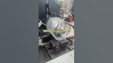 Expanded metal filter mesh tube forming machine for making air dust filter