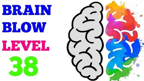 Brain blow level 38 solution or Walkthrough