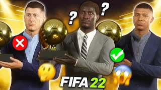 WHO WINS THE NEXT 15 BALLON D’ORS in FIFA 22 CAREER MODE?!? FIFA 22 Experiment (2021-2036)