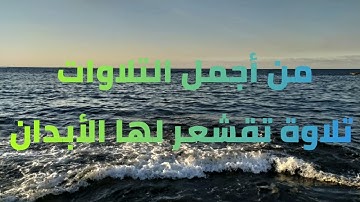 تلاوة تقشعر لها الأبدان سورة مريم/مزمار ال داوود كل يوم سورة