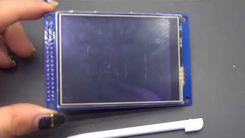 3.2 inch TFT display module with touch color 65K color touch screen with SD card holder