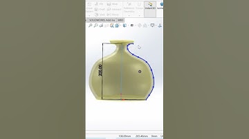 HOW TO USE REVOLVED COMMAND IN SOLIDWORK | CAD CAM TUTORIAL    #solidworks