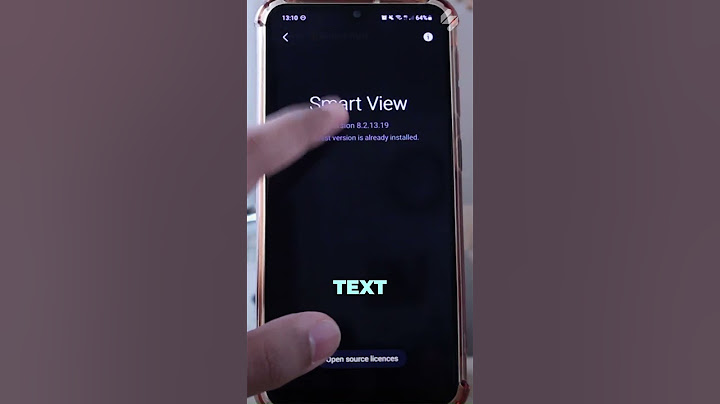 How To Use Samsung Phone as Second Screen with Smart View!