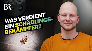 Auf der Jagd nach Kakerlaken: Gehalt und Beruf als Schädlingsbekämpfer | Lohnt sich das? | BR
