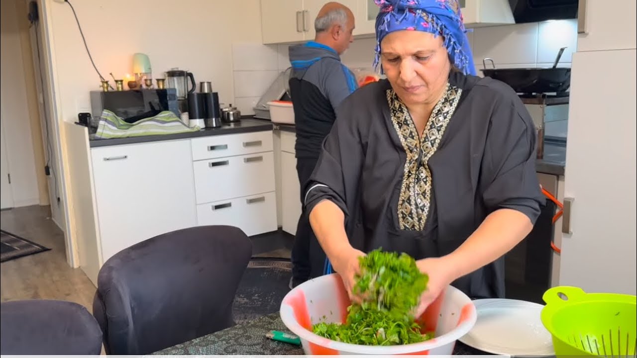 Dorfküche Muskelmägen Mit Salat Brunnenkresseالقوانص مع سلطة بيباظ  لازم تجربوها