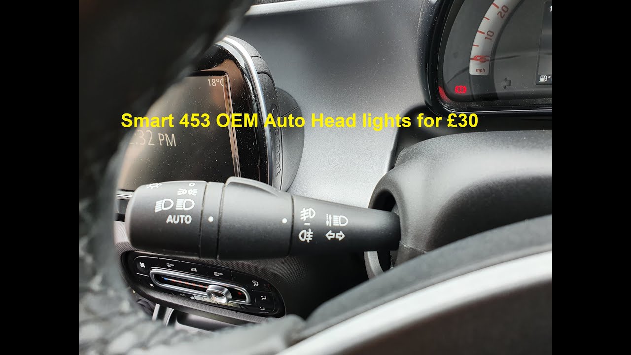 Smart Forfour / Fortwo 453 OEM Retro Fit Auto Headlights for a little as  £30. Bargain. 