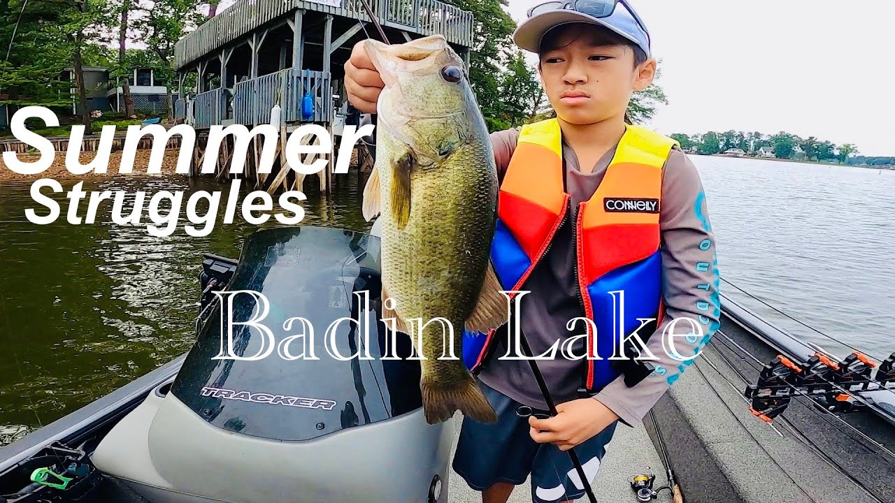 The STRUGGLE of SUMMER time BASS Fishing | Badin Lake | 07/14/2026