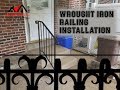 How To Install A Wrought Iron Railing