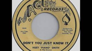 Huey "Piano" Smith - Don't You Just Know It, 1958 Ace Records.