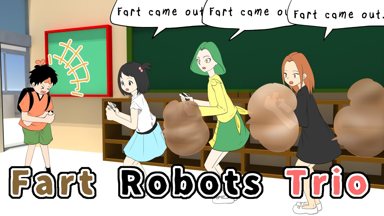 Anime fart comic