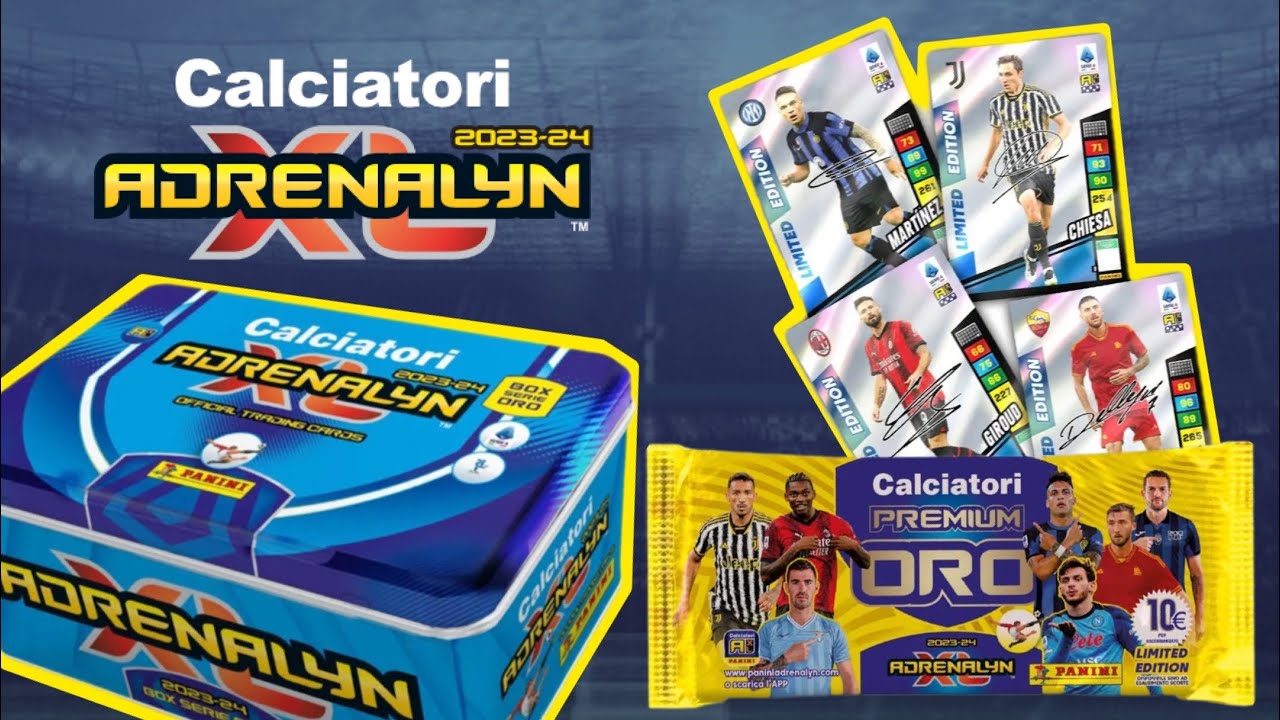 Calciatori Panini - Calciatori Adrenalyn XL™ 2023-24: un nuovo esaltante  capitolo della raccolta Panini di trading card più amata dai collezionisti  italiani. Top Players, Invincibile, Diamanti e tante altre nuove sezioni da