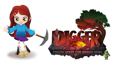 Digger: A Puzzle Quest for Hidden Gems (iOS/Android) Gameplay HD