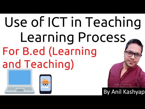 Use Of ICT In Teaching Learning Process |For B.Ed/Learning And Teaching| By Anil Kashyap