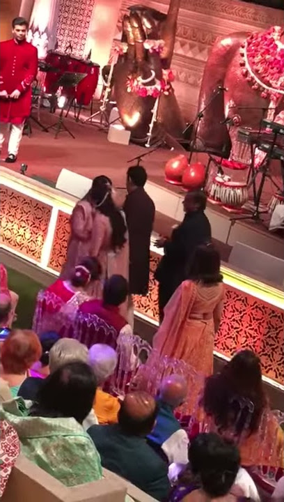 The marriage of Mukesh Ambani 's son