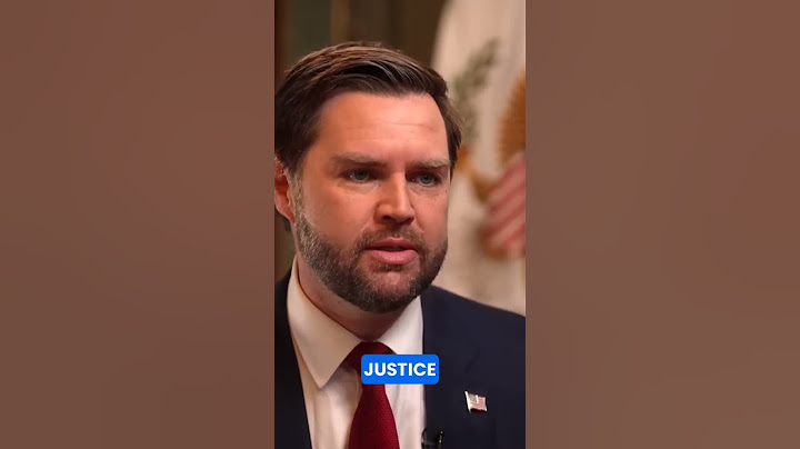 Vice President JD Vance's first interview